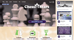 Desktop Screenshot of chessstars.com